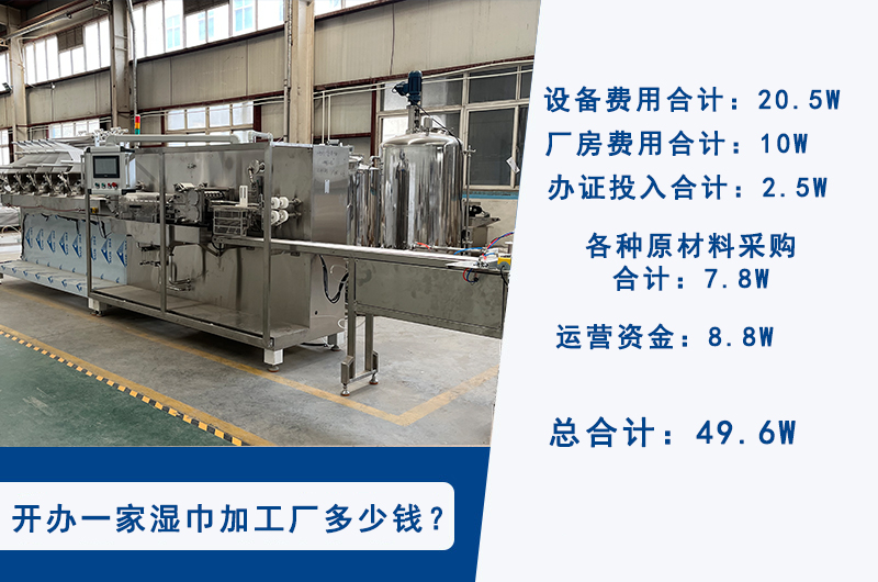開(kāi)辦濕巾廠需要投資多少錢