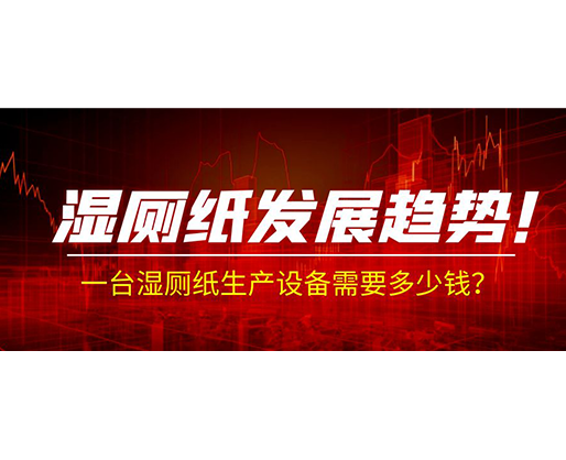 濕廁紙發(fā)展趨勢(shì)！一臺(tái)濕廁紙生產(chǎn)設(shè)備需要多少錢？