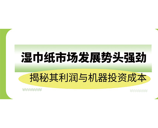 濕巾紙市場發(fā)展勢頭強(qiáng)勁，揭秘其利潤與機(jī)器投資成本