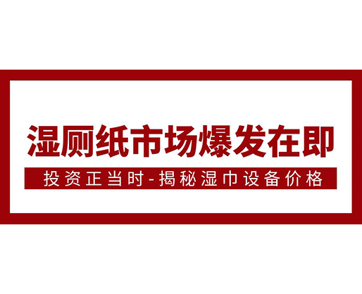 濕廁紙市場爆發(fā)在即，投資正當(dāng)時-揭秘濕巾設(shè)備價格